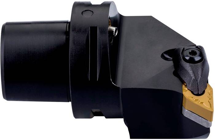 Klemmhalter ISO C5-DDUNL-35060-15 D.50mm m. Polygonkupplung Linkslauf