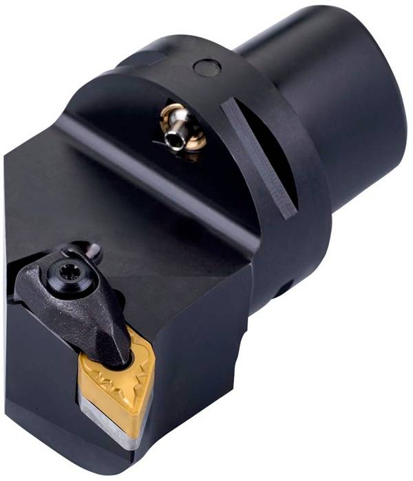 Klemmhalter ISO C5-DDUNR-35060-15 D.50mm m. Polygonkupplung Rechtslauf