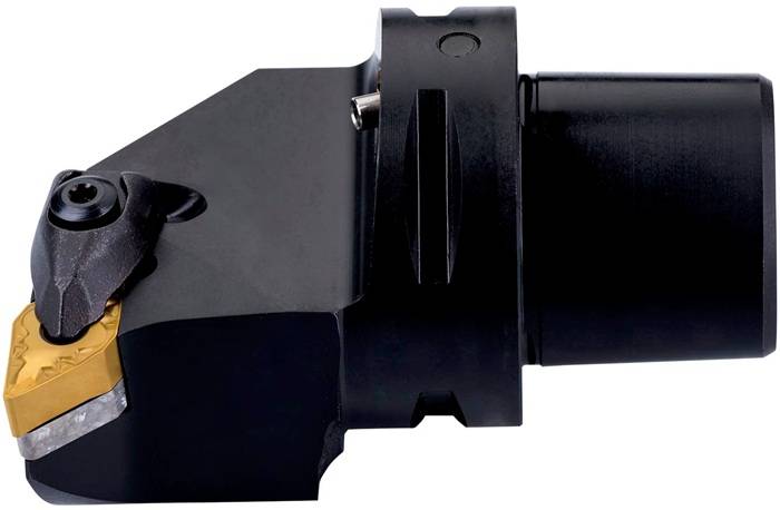 Klemmhalter ISO C5-DDUNR-35060-15 D.50mm m. Polygonkupplung Rechtslauf