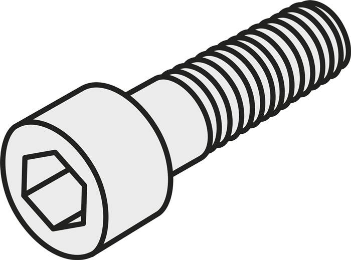 Innensechskantschraube ISO HS 0516 Bruttogewicht 3,6g PRAMET