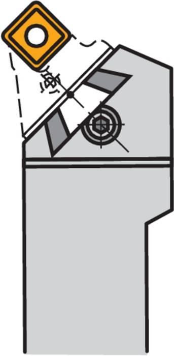 Drehwerkzeughalter ISO DKHR 4050 V Funkt.-Länge 400mm Rechtslauf PRAMET