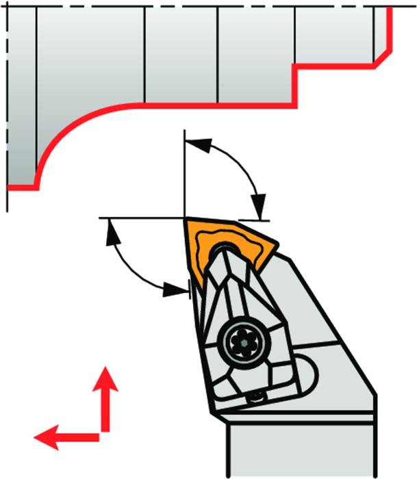 Drehwerkzeughalter ISO DWLNR 1616 H 06 Funkt.-Länge 100mm Rechtslauf PRAMET