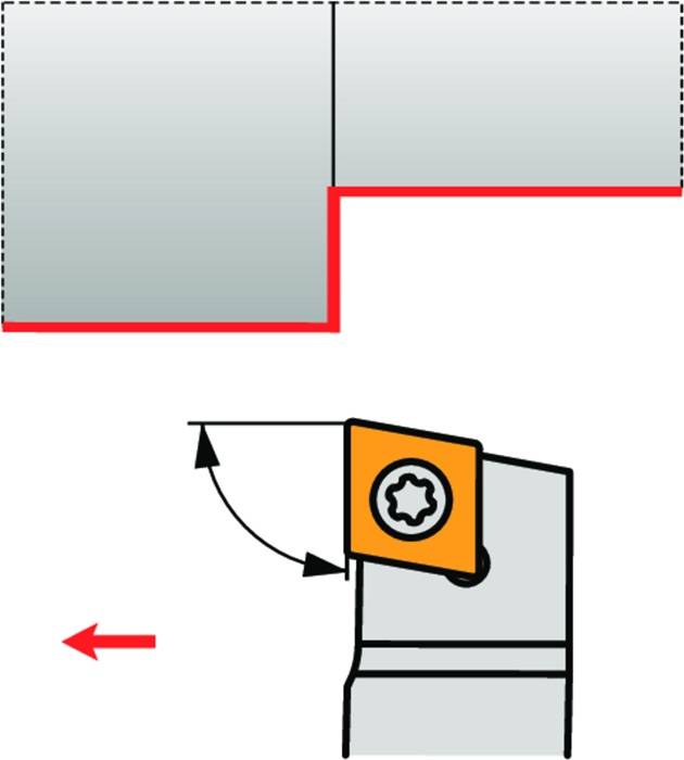 Drehwerkzeughalter ISO SCACR 1212 F 09 Funkt.-Länge 80mm Rechtslauf PRAMET
