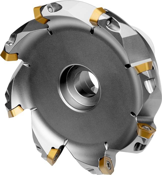 Hochvorschubfräser ISO 125A08R-S19PD09-C D.40mm Rechtslauf Schneid-D.125mm