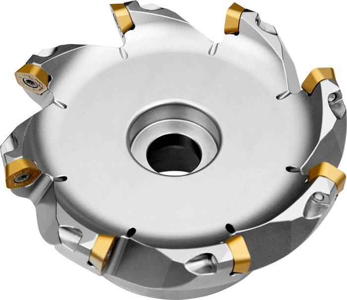 Hochvorschubfräser ISO 125A08R-S19PD09-C D.40mm Rechtslauf Schneid-D.125mm