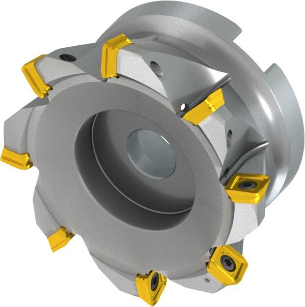 Hochvorschubfräser ISO 100A08R-SMOSO12-C D.32mm Schneid-D.100mm PRAMET