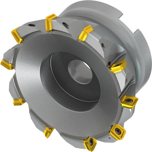 Hochvorschubfräser ISO 125A10R-SMOSO12-C D.40mm Schneid-D.125mm PRAMET