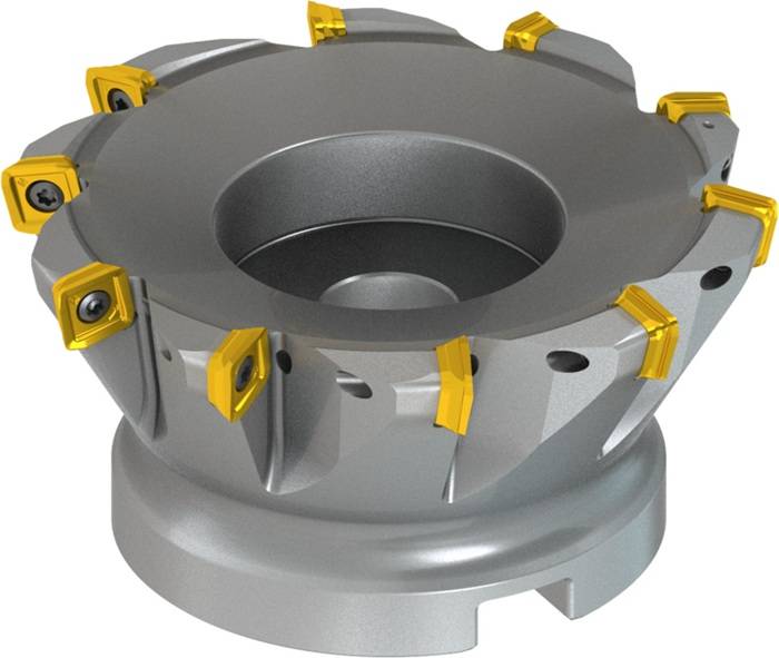 Hochvorschubfräser ISO 125A10R-SMOSO12-C D.40mm Schneid-D.125mm PRAMET