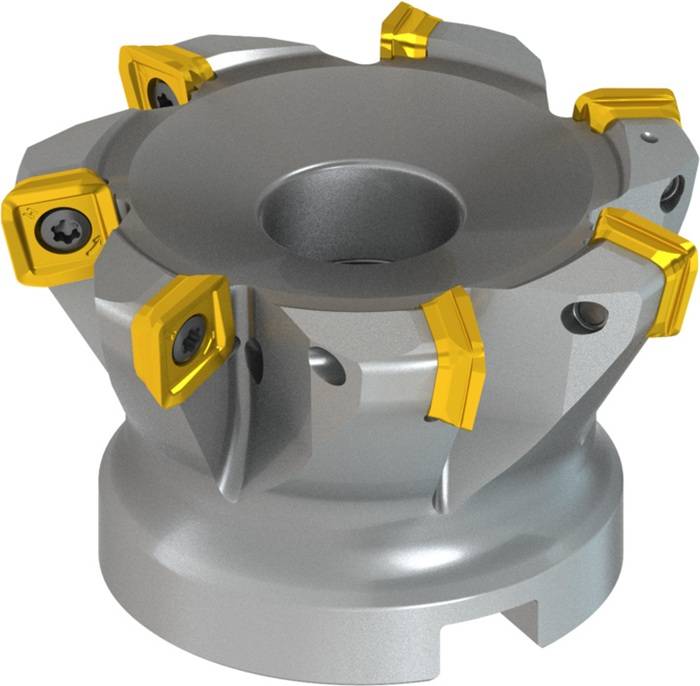 Hochvorschubfräser ISO 80A07R-SMOSO12-C D.27mm Schneid-D.80mm PRAMET