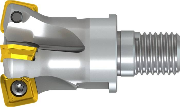 Hochvorschubfräser ISO 40E4R043M16-SSO12-C D.17mm Schneid-D.40mm PRAMET