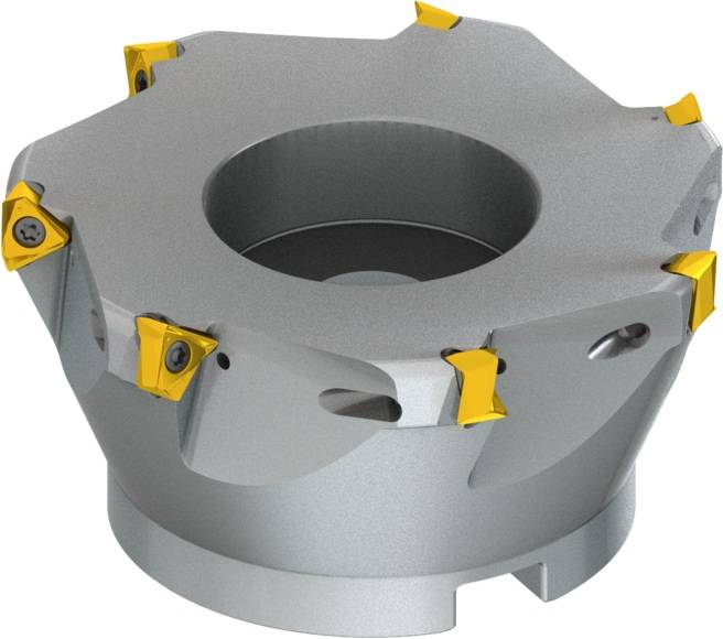Schulterfräser ISO 125A07R-S90TN16-C D.40mm Rechtslauf Schneid-D.125mm