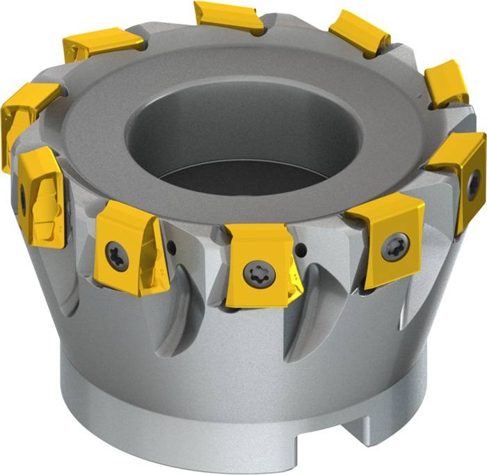 Schulterfräser ISO 80A10R-S90LN12X-C D.27mm Schneid-D.80mm PRAMET