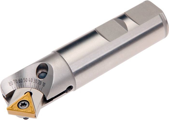 Fasenfräser ISO 2636-05-25 D.25mm Rechtslauf Schneid-D.31mm PRAMET