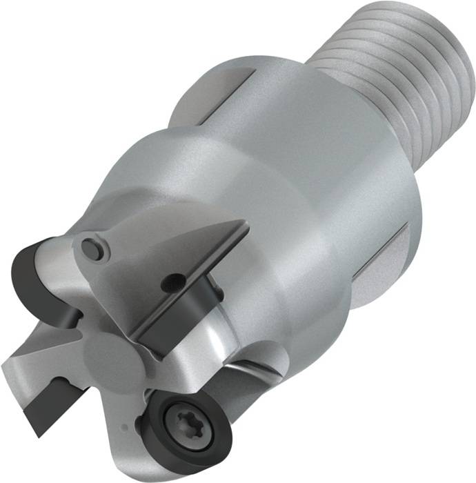 Kopier-Planfräser ISO 30E4R042M16-SRD10-CF D.17mm m. Wendeplatte PRAMET