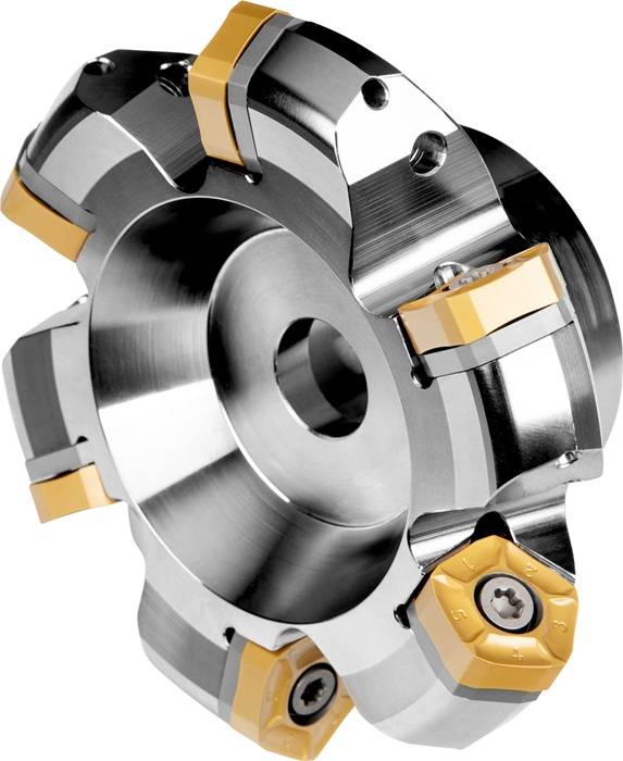 Planfräser ISO 125A06R-S57PN13 D.40mm Rechtslauf Schneid-D.140,8mm PRAMET