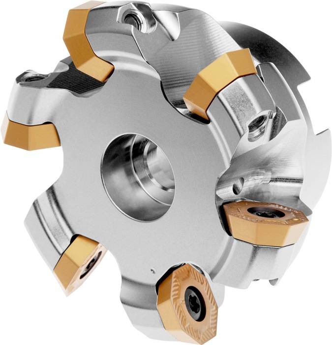 Planfräser ISO 56A05R-S45OE06Z-C D.22mm Rechtslauf Schneid-D.66mm PRAMET