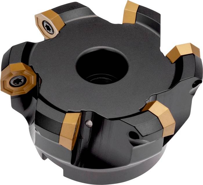 Planfräser ISO 80A06R-S45OD06D D.27mm Rechtslauf Schneid-D.89,5mm PRAMET