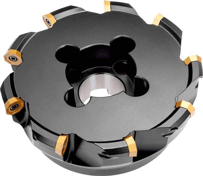 Planfräser ISO 160C09R-S45OD06D D.40mm Rechtslauf Schneid-D.169,5mm PRAMET