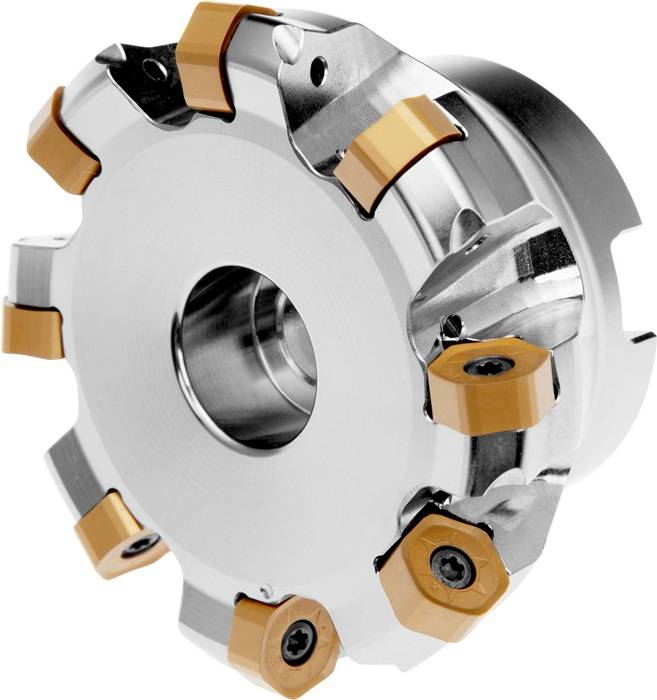 Planfräser ISO 50A04R-S45HN06C-C D.22mm Rechtslauf Schneid-D.57,3mm PRAMET