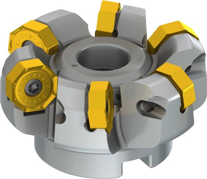 Planfräser ISO 63A06R-S45ON06-C D.22mm Schneid-D.73,8mm PRAMET
