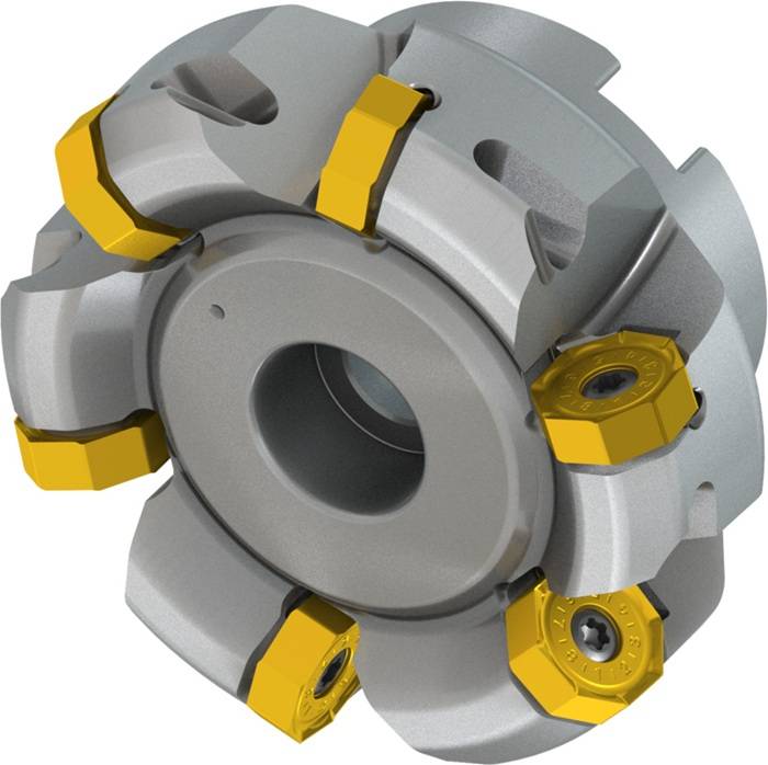 Planfräser ISO 80A06R-S45ON06-C D.27mm Schneid-D.90,8mm PRAMET