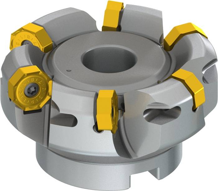 Planfräser ISO 80A06R-S45ON06-C D.27mm Schneid-D.90,8mm PRAMET