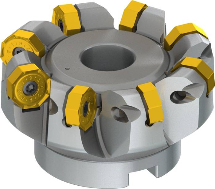 Planfräser ISO 80A08R-S45ON06-C D.27mm Schneid-D.90,8mm PRAMET