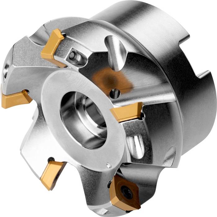 Planfräser ISO 80A08R-S45SE09F-C D.27mm Rechtslauf Schneid-D.89,6mm PRAMET