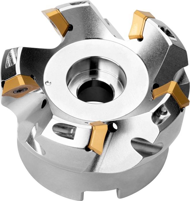 Planfräser ISO 80A06R-S45SE09F-C D.27mm Rechtslauf Schneid-D.89,6mm PRAMET