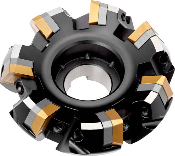 Planfräser ISO 125B07R-F60SB22X D.40mm Rechtslauf Schneid-D.144,4mm PRAMET