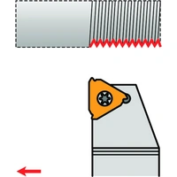 Gewindedrehhalter ISO SER 2020 K 16 Funktions-L. 125mm Rechtslauf PRAMET Gewindedrehhalter ISO SER 2020 K 16 Funktions-L. 125mm Rechtslauf PRAMET
