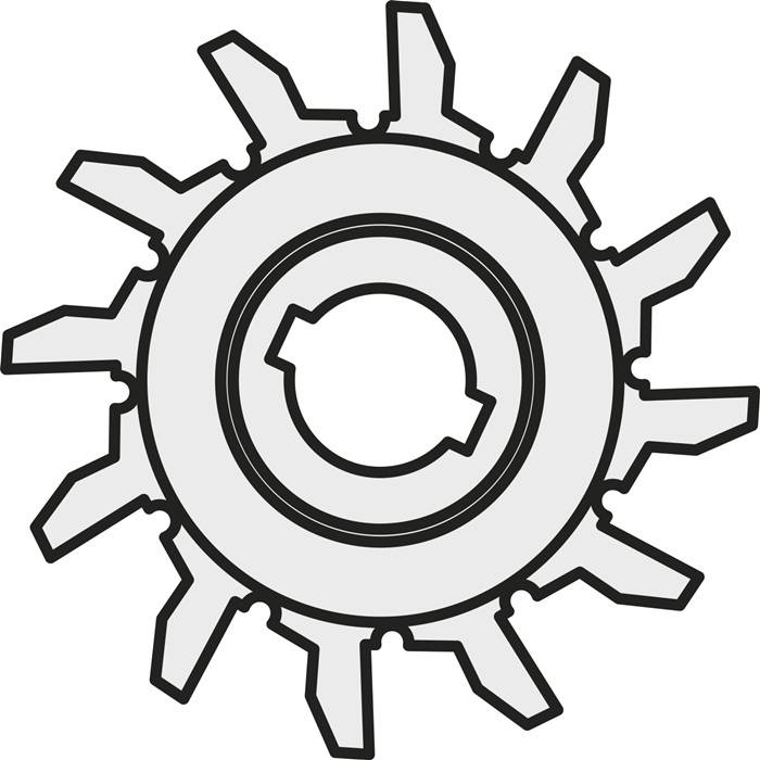 Ersatzteil ISO CHP-P1/8 Bruttogewicht 2,6g PRAMET