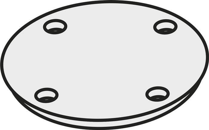 Spanndornabdeckung ISO CAC 160C Bruttogewicht 583,6g PRAMET