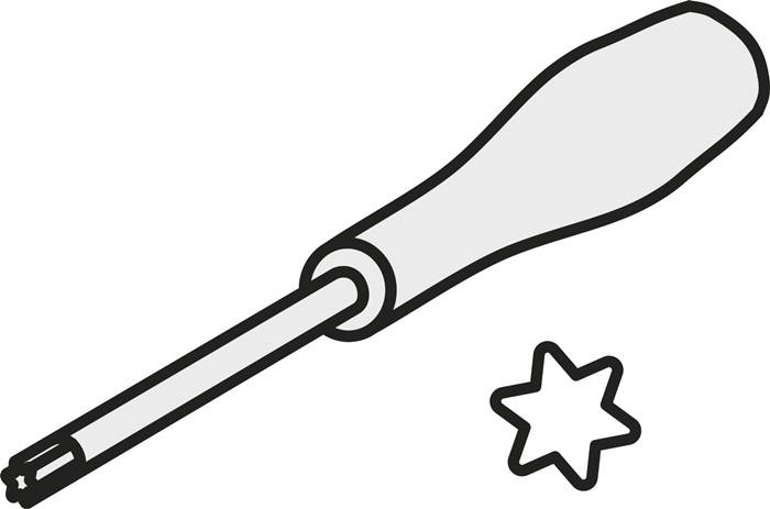 Torx-Schraubendreher ISO TX215PLUS Bruttogewicht 9,4g PRAMET