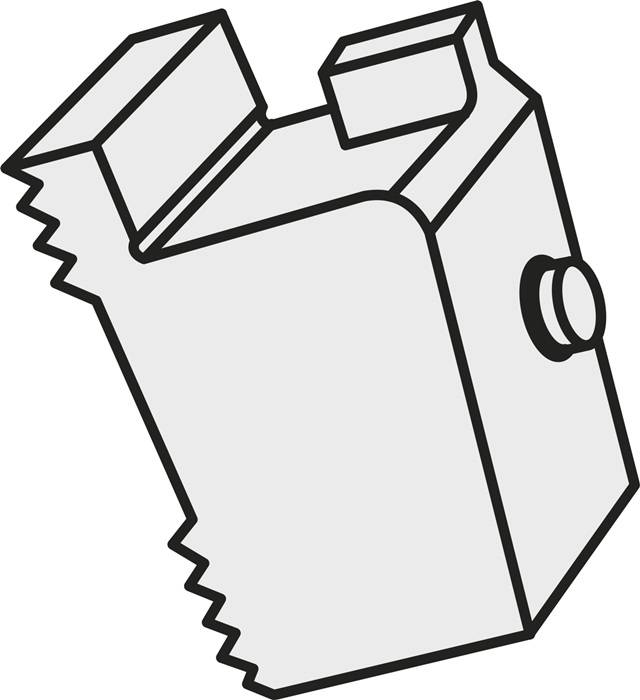 Fräser ISO KL-1418-CN10 Bruttogewicht 19,8g PRAMET