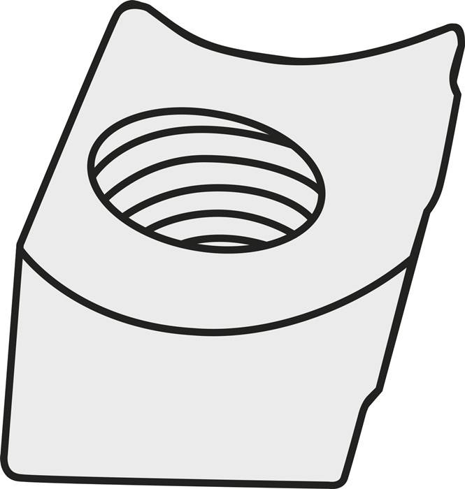 Keil ISO KS 617M Bruttogewicht 11,9g PRAMET