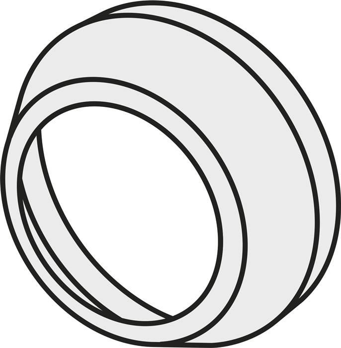 Klemmring ISO LA 12T3 Bruttogewicht 2,2g PRAMET