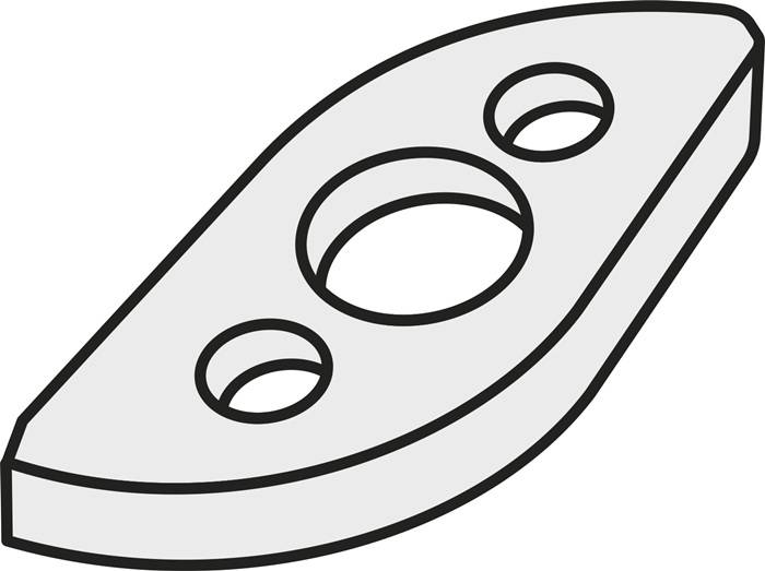 HM Unterlegscheibe ISO SZN 400322 Bruttogewicht 13,227g PRAMET