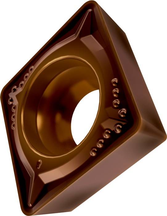 Drehwendeschneidplatte ISO CCMT 120408E-FM:T8430 D.5,5mm PVD beschichtet PRAMET
