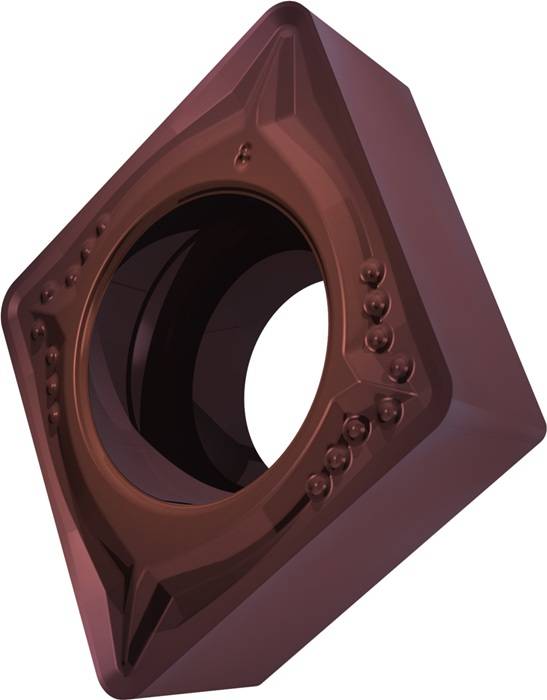 Drehwendeschneidplatte ISO CCMT 09T308E-FM:T8415 D.4,4mm PVD beschichtet PRAMET