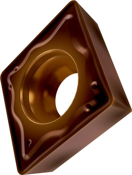 Drehwendeschneidplatte ISO CCMT 120408E-RM:T8430 D.5,5mm PVD beschichtet PRAMET