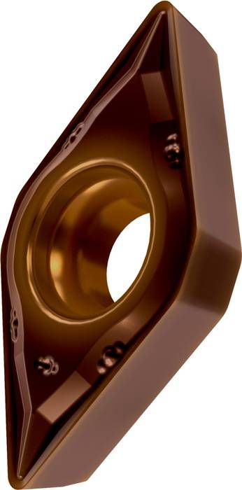 Drehwendeschneidplatte ISO DCMT 11T302E-FM:T8415 D.4,4mm PVD beschichtet PRAMET