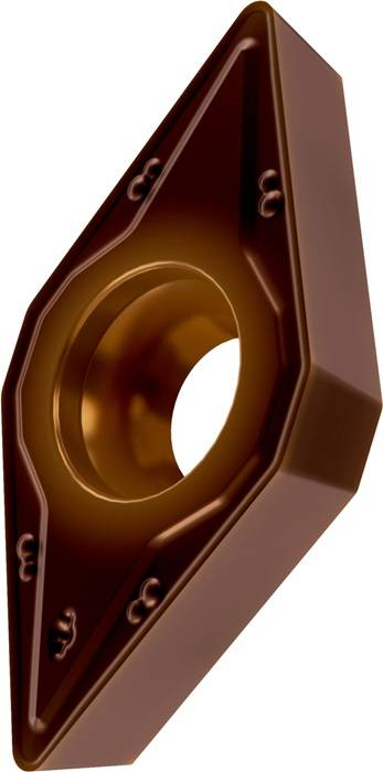 Drehwendeschneidplatte ISO DCMT 150408E-RM:T8430 D.5,5mm PVD beschichtet PRAMET