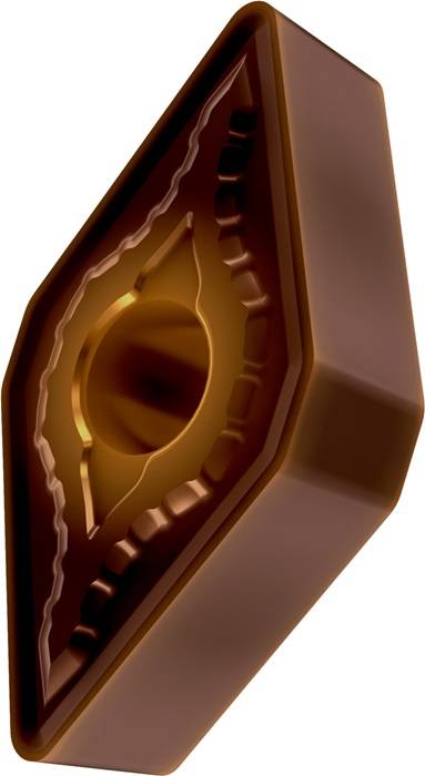 Drehwendeschneidplatte ISO DNMG 150404E-SM:T8415 D.5,16mm PVD beschichtet