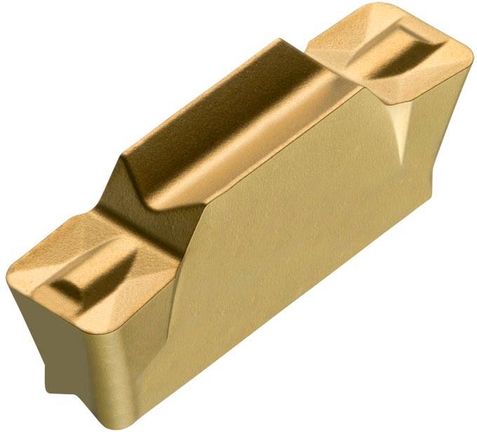 Drehwendeschneidplatte ISO LCMF 041604-M:T8330 Tiefe 3mm PVD beschichtet Gold