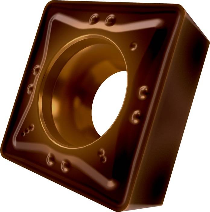 Drehwendeschneidplatte ISO SCMT 120408E-RM:T8430 D.5,5mm PVD beschichtet PRAMET