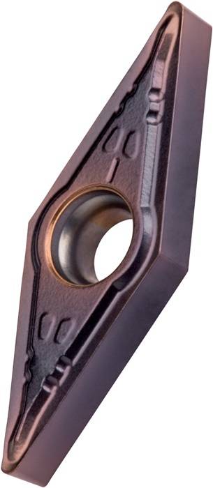 Drehwendeschneidplatte ISO VBMT 110204E-UR:T8430 D.2,8mm PVD beschichtet PRAMET