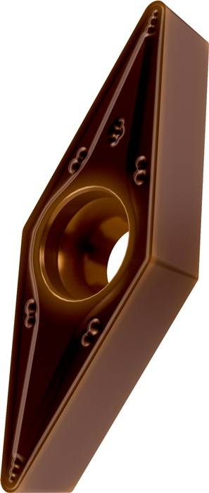 Drehwendeschneidplatte ISO VBMT 160404E-RM:T8430 D.4,4mm PVD beschichtet PRAMET