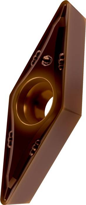 Drehwendeschneidplatte ISO VCMT 160404E-FM:T8430 D.4,4mm PVD beschichtet PRAMET