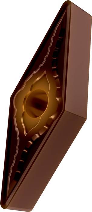 Drehwendeschneidplatte ISO VNMG 160404E-SM:T8430 Bohrungs-D. 3,81mm PVD PRAMET